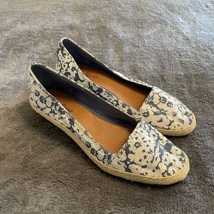 Lucky Brand Espadrille Wedge Slip On Shoes